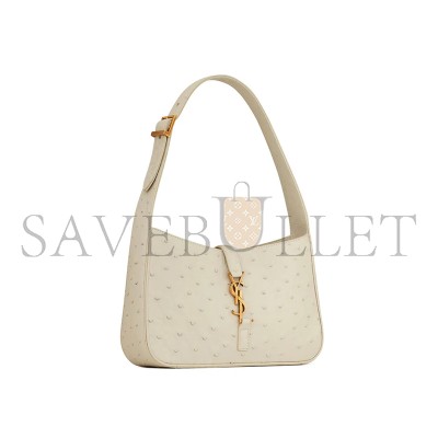 YSL LE 5 À 7 IN OSTRICH 657228L3F0W9207 (23*16*6.5cm)