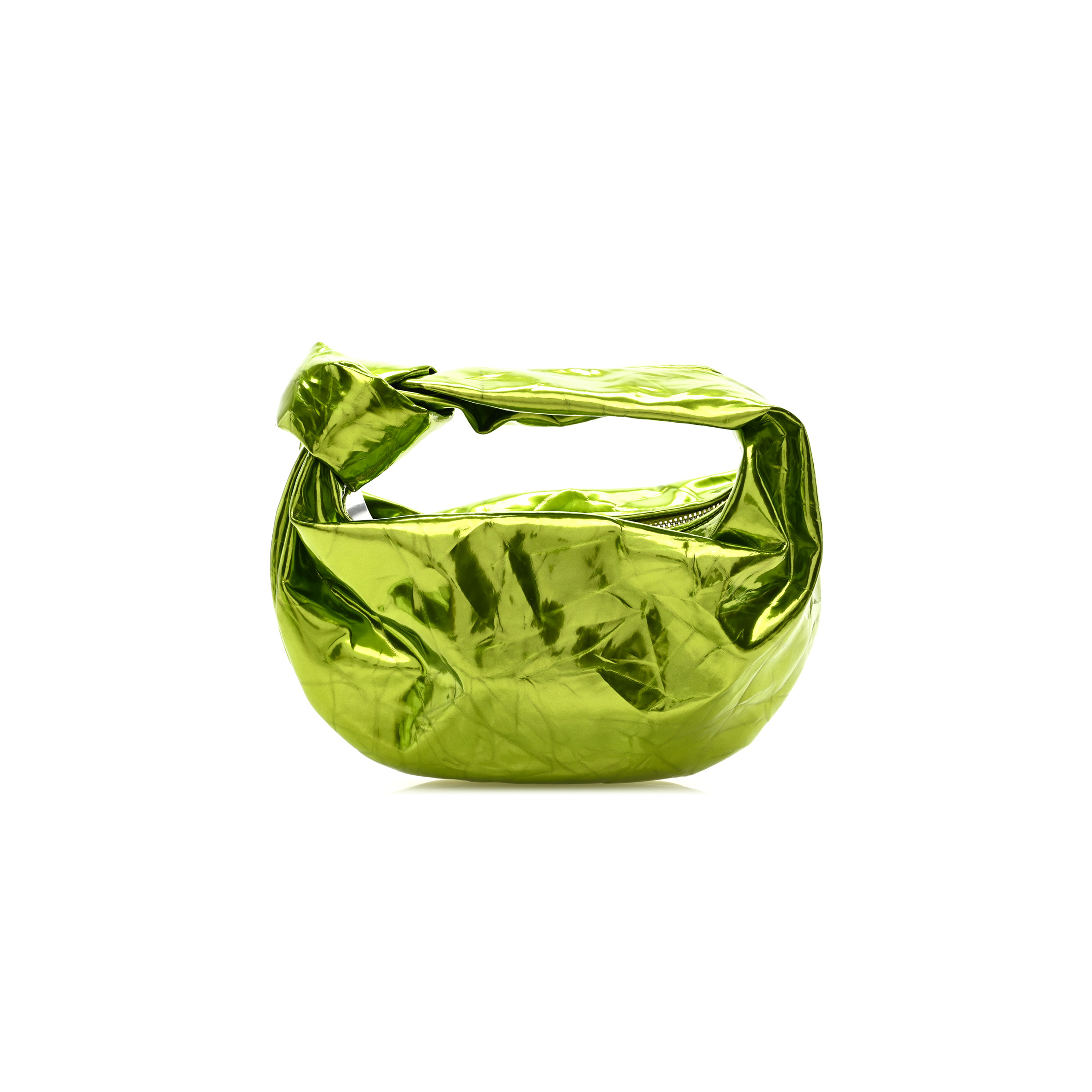 BOTTEGA VENETA METALLIC CRUSHED CALFSKIN MINI JODIE CHLOROPHYLL (25*14*3cm) BOTTEGA VENETA METALLIC CRUSHED CALFSKIN MINI JODIE CHLOROPHYLL (25*14*3cm)