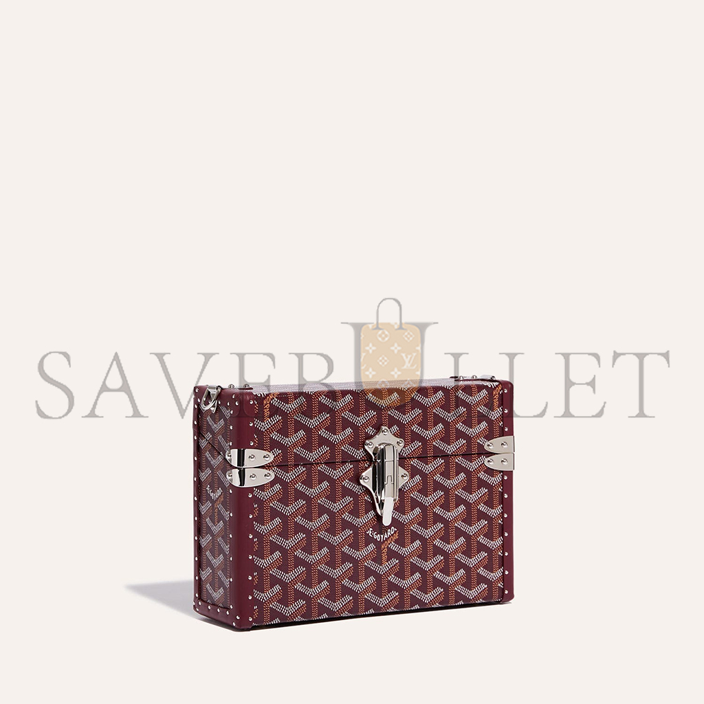 GOYARD CASSETTE TRUNK BAG CASSETPMLTY33CL33P (21*15*6.5cm) GOYARD CASSETTE TRUNK BAG CASSETPMLTY33CL33P (21*15*6.5cm)