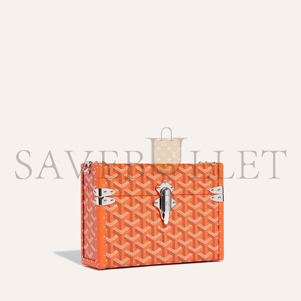 GOYARD CASSETTE TRUNK BAG CASSETPMLTY07CL07P (21*15*6.5cm) GOYARD CASSETTE TRUNK BAG CASSETPMLTY07CL07P (21*15*6.5cm)