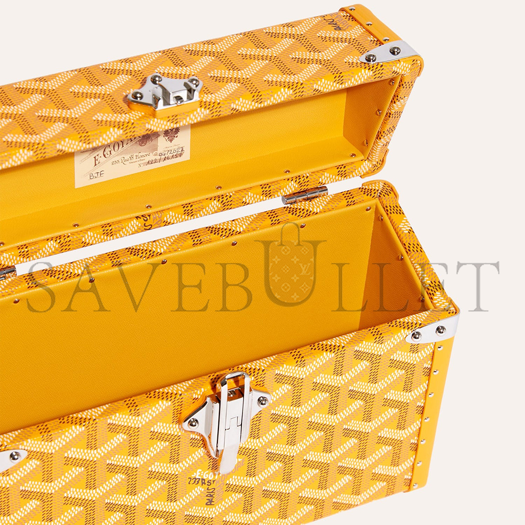 GOYARD CASSETTE TRUNK BAG CASSETPMLTY08CL08P (21*15*6.5cm) GOYARD CASSETTE TRUNK BAG CASSETPMLTY08CL08P (21*15*6.5cm)