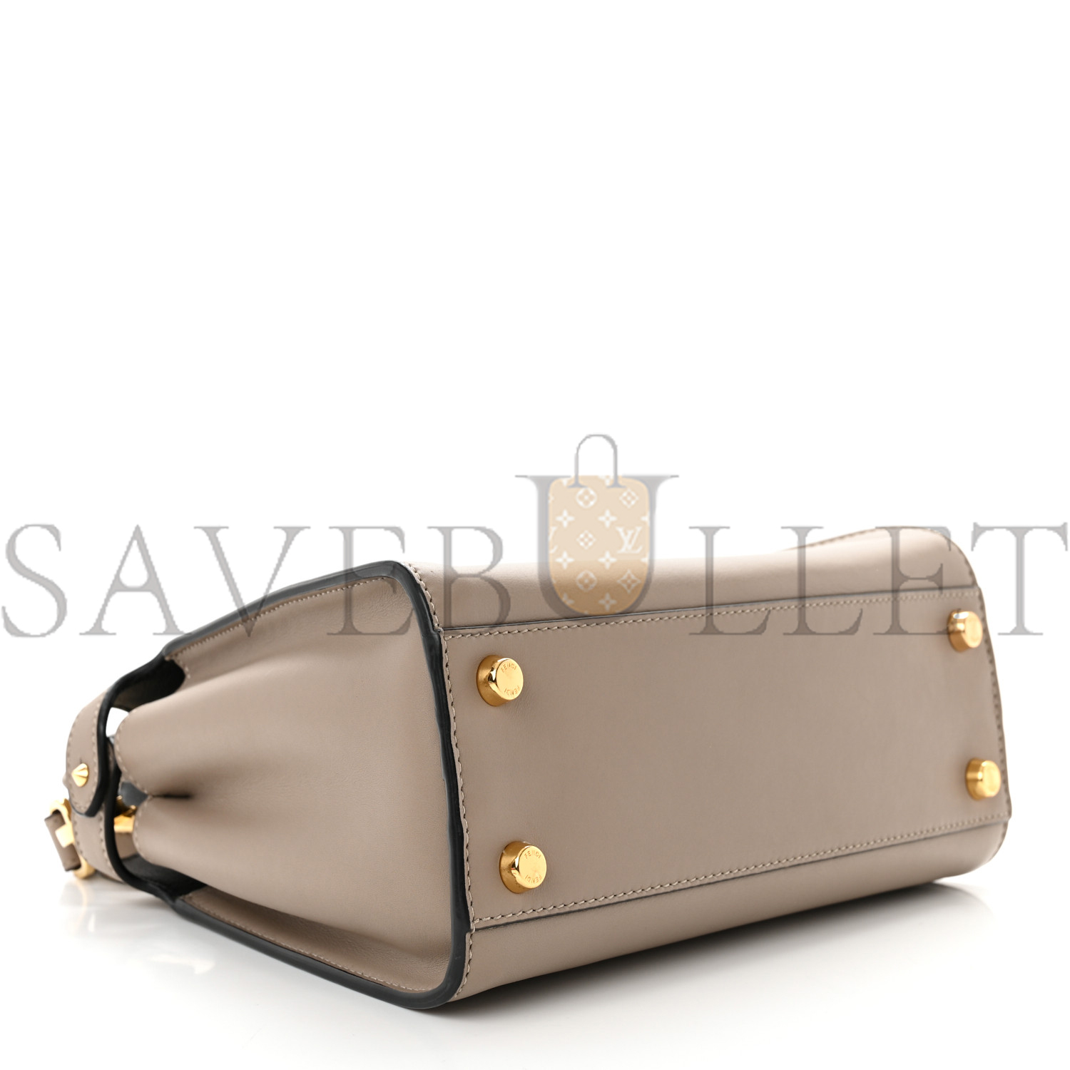 FENDI VITELLO TAHITI BURRO MEDIUM PEEKABOO ICONIC ESSENTIALLY SATCHEL TORTORA BLACK (27*21*12cm) FENDI VITELLO TAHITI BURRO MEDIUM PEEKABOO ICONIC ESSENTIALLY SATCHEL TORTORA BLACK (27*21*12cm)