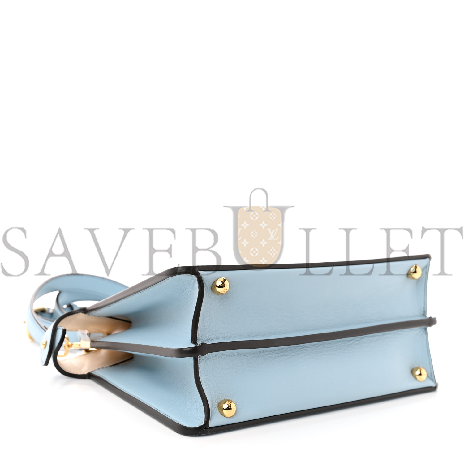 FENDI VITELLO KING TAMPONATO LOGO EMBOSSED MEDIUM WALLET ON CHAIN BLACK (27*20*11cm)