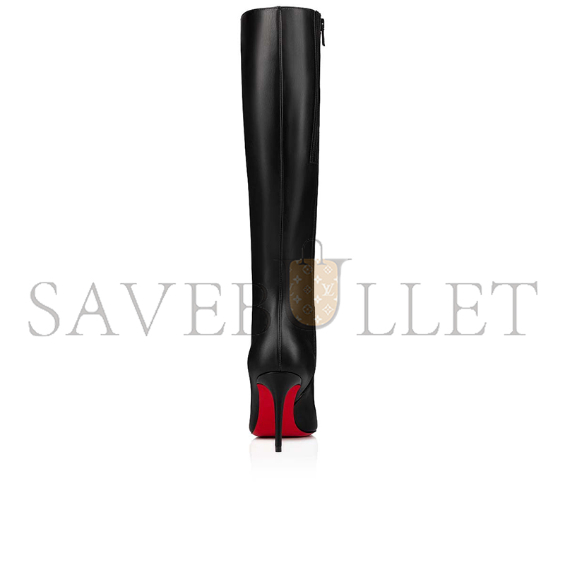 CHRISTIAN LOUBOUTIN KATE BOTTA 85 MM BOOTS-CALF LEATHER-BLACK-WOMEN 3211152BK01 CHRISTIAN LOUBOUTIN KATE BOTTA 85 MM BOOTS-CALF LEATHER-BLACK-WOMEN 3211152BK01