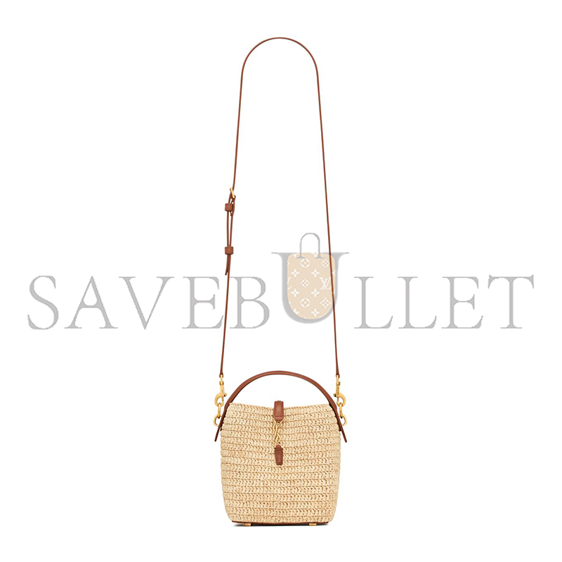 YSL LE 37 MINI IN RAFFIA 765870GAAFC2080 (15*13*6cm) YSL LE 37 MINI IN RAFFIA 765870GAAFC2080 (15*13*6cm)