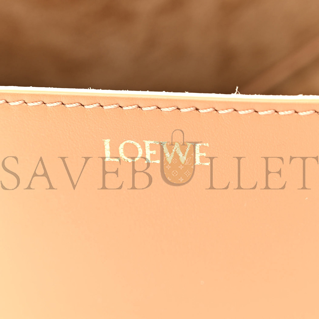 LOEWE SHINY CALFSKIN MINI PUZZLE FOLD TOTE WARM DESERT (20*16*10cm) LOEWE SHINY CALFSKIN MINI PUZZLE FOLD TOTE WARM DESERT (20*16*10cm)