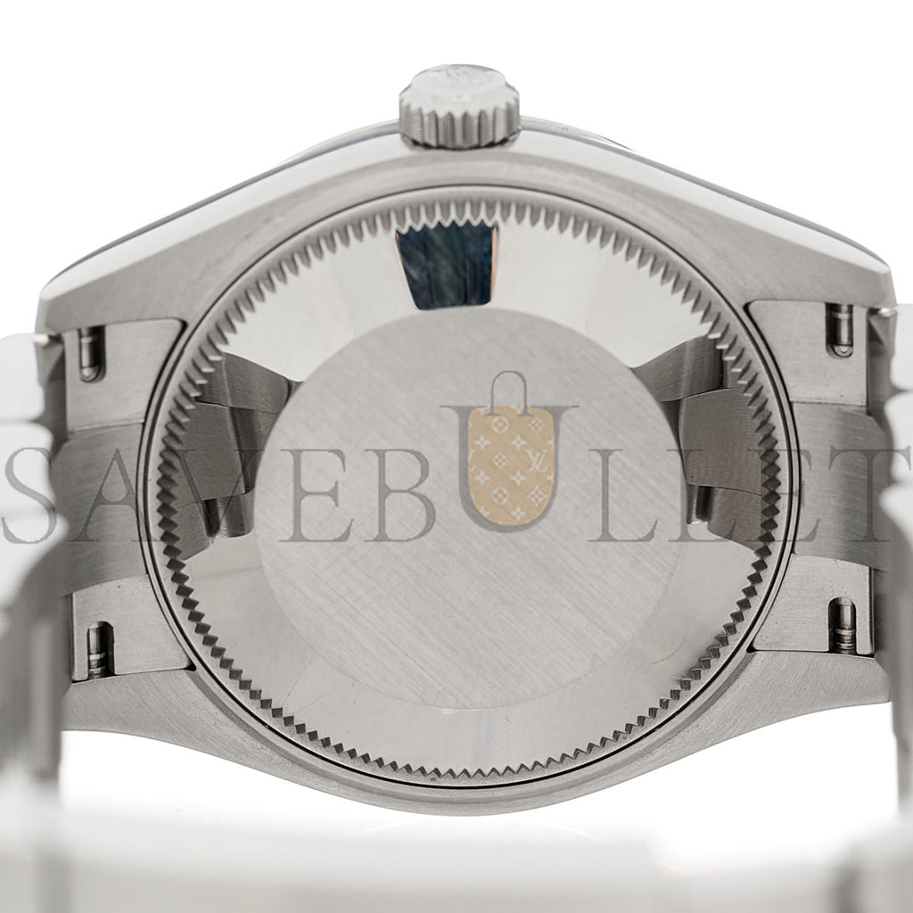 ROLEX STAINLESS STEEL 31MM OYSTER PERPETUAL WATCH TURQUOISE 277200 ROLEX STAINLESS STEEL 31MM OYSTER PERPETUAL WATCH TURQUOISE 277200
