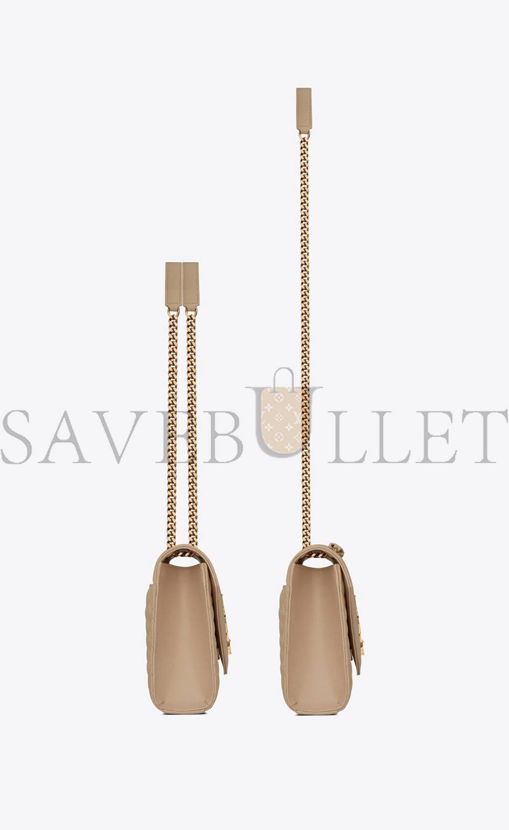 YSL ENVELOPE MEDIUM CHAIN BAG IN MIX MATELASSÉ GRAIN DE POUDRE EMBOSSED LEATHER 600185BOW912721 (24*17.5*6cm) YSL ENVELOPE MEDIUM CHAIN BAG IN MIX MATELASSÉ GRAIN DE POUDRE EMBOSSED LEATHER 600185BOW912721 (24*17.5*6cm)
